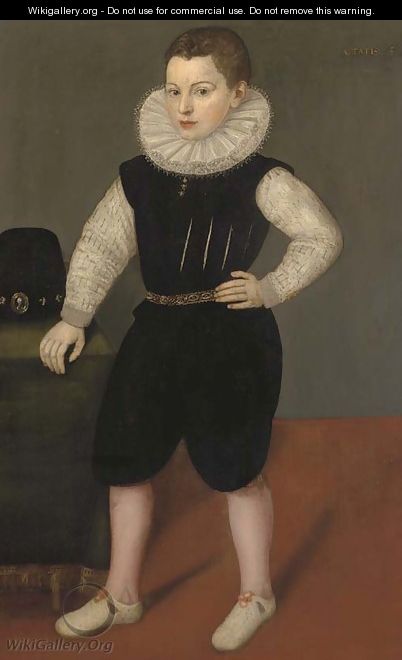 Portrait of a boy - Cremonese School