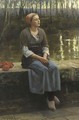 La flaneuse - Daniel Ridgway Knight