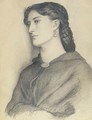 Study of Aggie Manetti - Dante Gabriel Rossetti