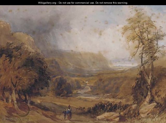 In a Welsh valley - David Cox
