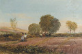 A ploughing scene in Surrey - David Cox