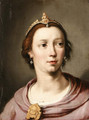 Portrait of a woman - Cornelis Cornelisz Van Haarlem