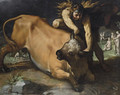 Hercules and Achelous - Cornelis Cornelisz Van Haarlem