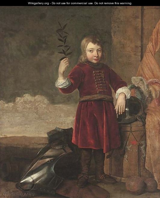 Portrait of a Boy - Cornelis Brize