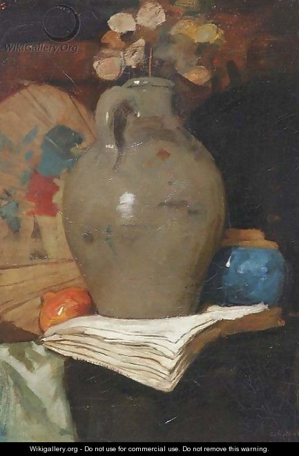 Judaspenning in a jug - Cornelis Spoor