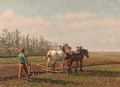 A plough team - Cornelis Schermer