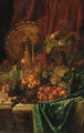 An elaborate still life - Continental School