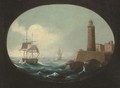 Making port in heavy weather - Continental School