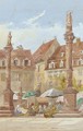 In the market square - Continental School