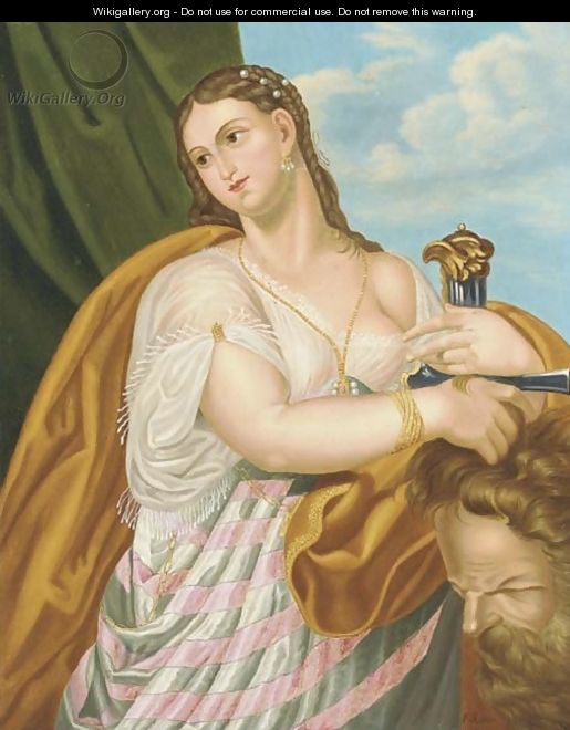 Judith with the head of Holifernes - Continental School