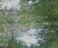 A travers les arbres, AZle de la Grande Jatte - Claude Oscar Monet