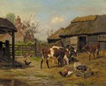 In the farmyard - Claude Cardon