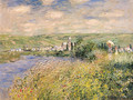 Vetheuil, vu de l'ile Saint-Martin - Claude Oscar Monet