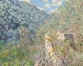 Oliviers et palmiers, vallee de Sasso - Claude Oscar Monet