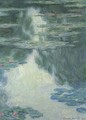 Nympheas, temps gris - Claude Oscar Monet