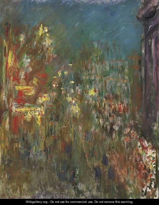Leicester Square, la nuit - Claude Oscar Monet