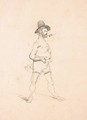 Baigneur au chapeau - Claude Oscar Monet
