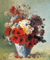 Summer Flowers in a Vase - Clement Gontier