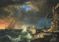 Le Vaisseau submerge - Claude-joseph Vernet