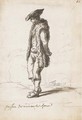 A peasant wearing a sheepskin coat - Claude-joseph Vernet