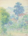 Maisons dans un jardin - Claude Emile Schuffenecker