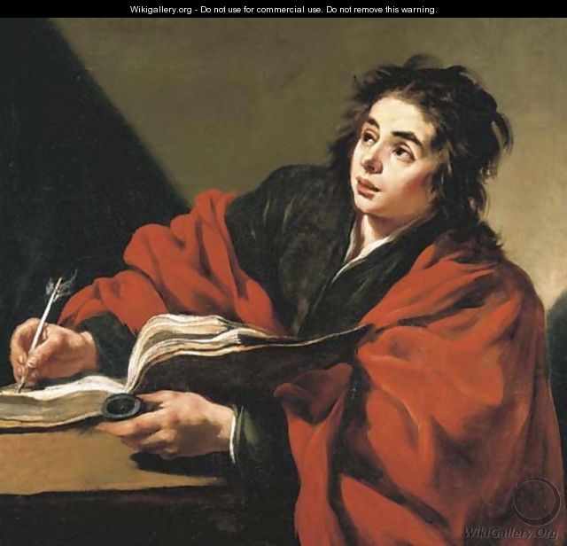 Saint John the Evangelist - Claude Vignon Saint John the Evangelist - Claude Vignon