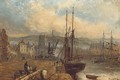 A view of Ramsay Harbour, with the Albert Tower beyond - Claude T. Stanfield Moore