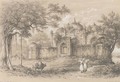 Old mosque near Rajmahal, on the Ganges, near Patna - Colonel George Francis White