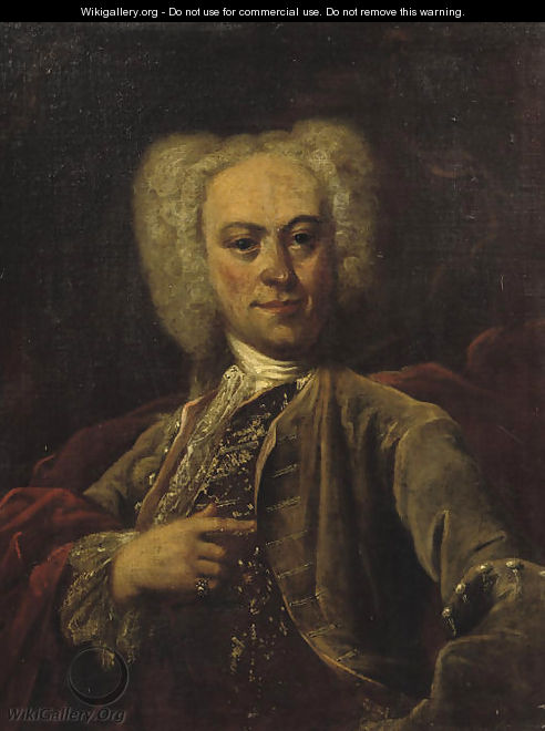 Portrait of a Nobleman - (after) Vittore Ghislandi