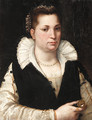 Portrait of a lady - (after) Da San Friano Maso