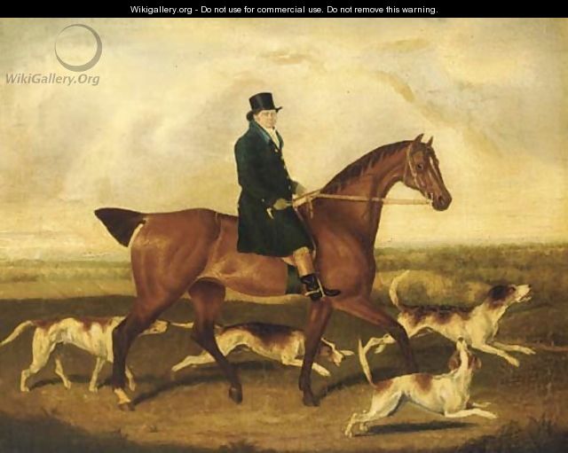 Mr. W. Perry on his favourite mare Betsy - (after) Thomas Weaver