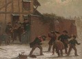 The snowball fight - (after) Thomas Smythe