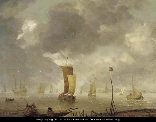 Shipping in calm waters - (after) Willem Van Diest