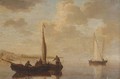 Small craft off the Dutch coast - (after) Willem Van De, The Younger Velde