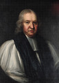 Portrait of the Bishop of Ripon, half-length, in clerical dress, feigned oval - (after) William Hogarth