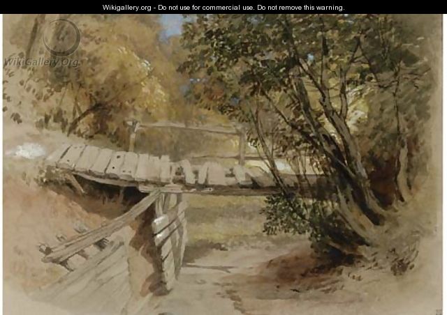 A dilapidated bridge in Hertfordshire - Clarkson Stanfield