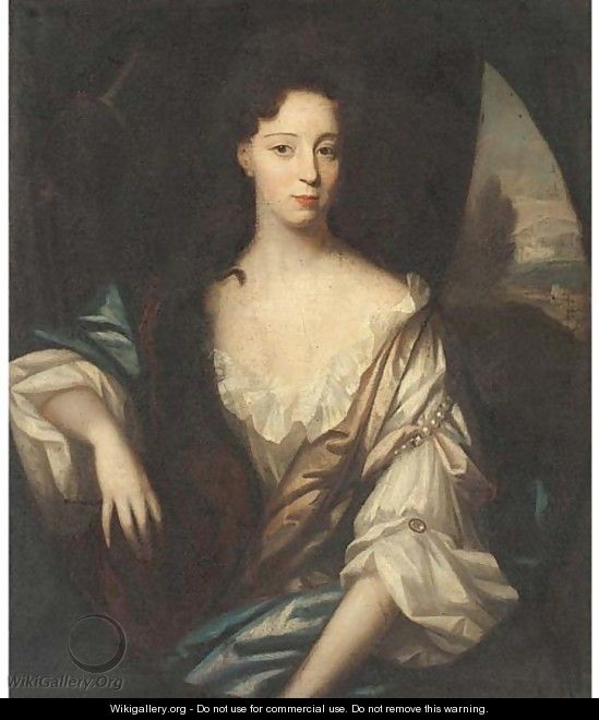 Portrait of a lady 2 - (after) William Wissing Or Wissmig