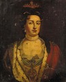 Portrait of Queen Anne - English Provincial School