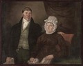 Portrait of a husband and wife - English Provincial School