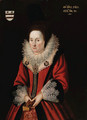 Portrait of Sarah Jones, wife of Thomas Jones, of Shrewsbury, Shropshire - English School