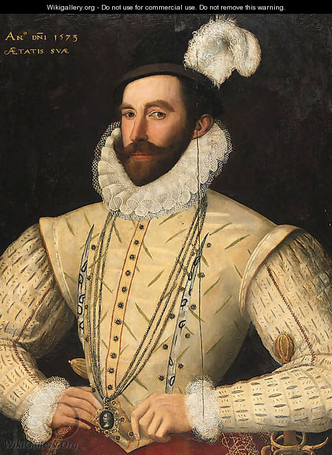 Portrait of Francis Hart (1540-1588), of Lullingstone Castle - English School