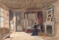 Queen Mary's bedroom, Holyrood Palace - English School
