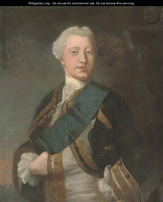 Portrait of King George III - English School