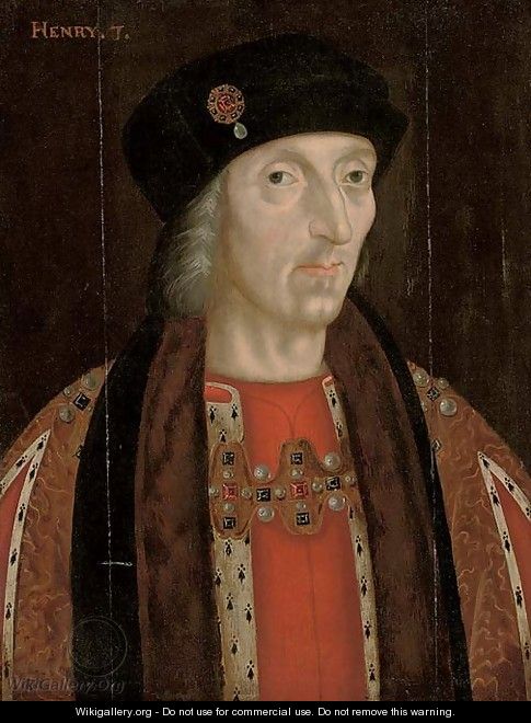 Portrait of King Henry VII (1457-1509) - English School
