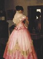 A lady in pink - Emil Pap