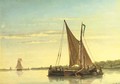 Ships on a calm - Emanuel De Vries