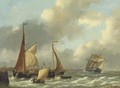 A busy estuary - Emanuel De Vries