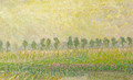 Sunlit landscape - Emile Claus