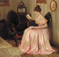 Reading a letter - Emil Pap