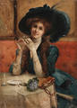 Portrait of a woman - Emile Vernon